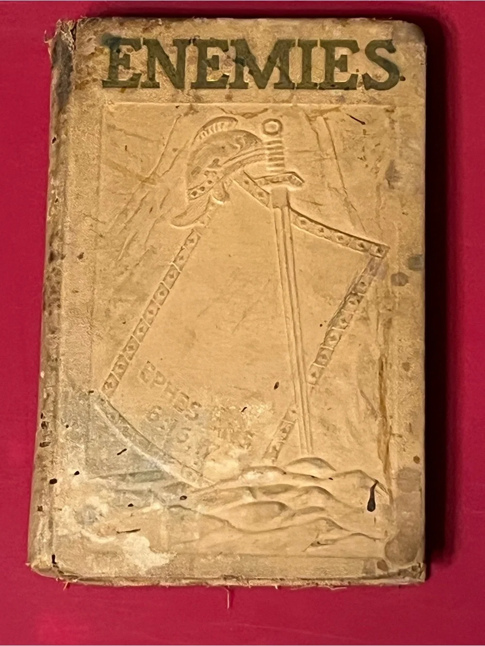 Enemies Hardcover Book By JF Rutherford  1930’s